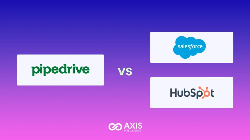 Salesforce vs HubSpot vs Pipedrive 2025