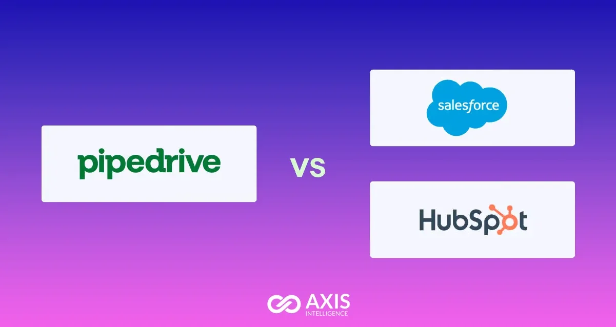 CRM Comparison Guide Salesforce vs HubSpot vs Pipedrive 2025