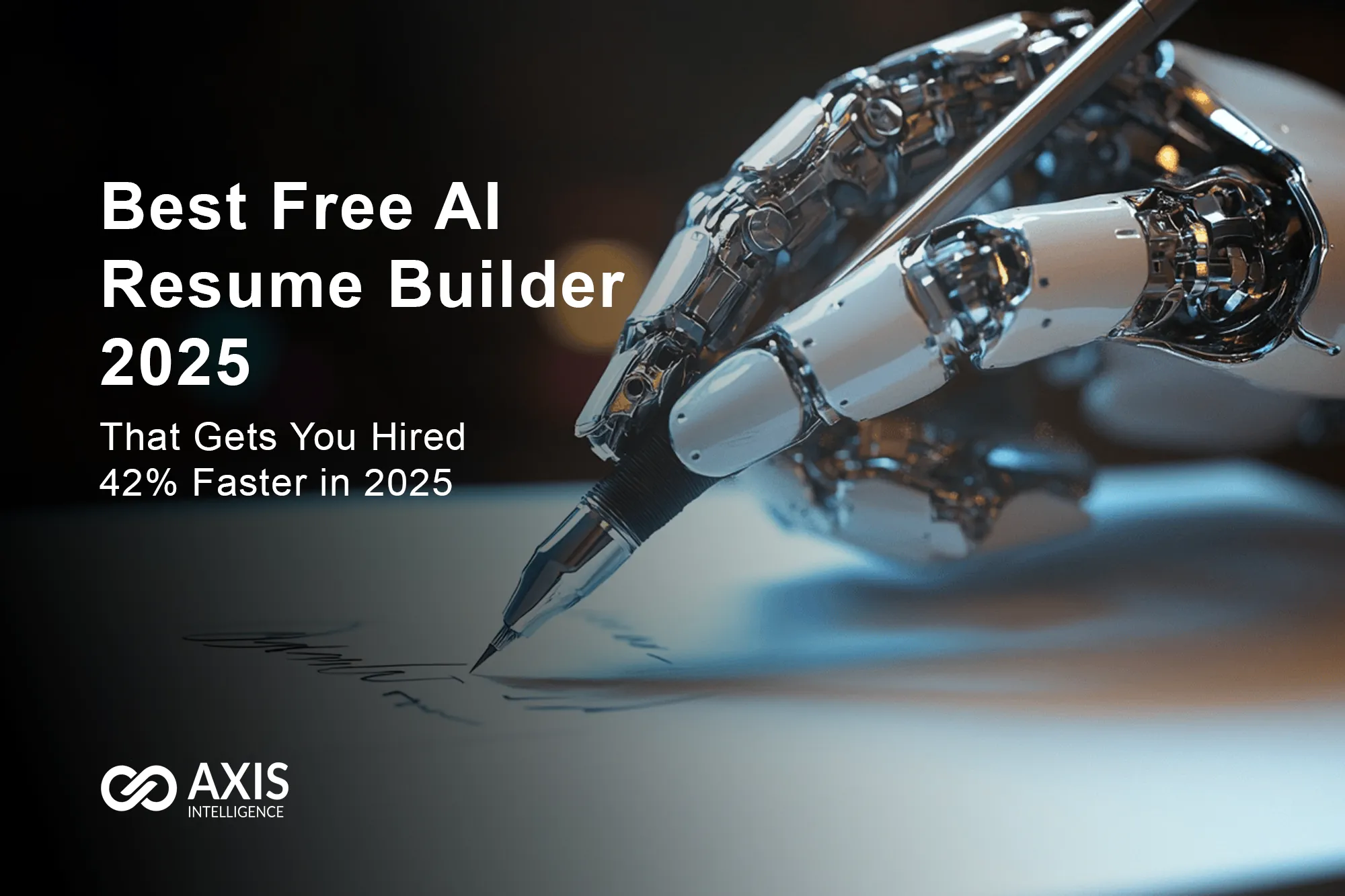 Best Free AI Resume Builder That Gets You Hired 42% Faster in 2025 ...