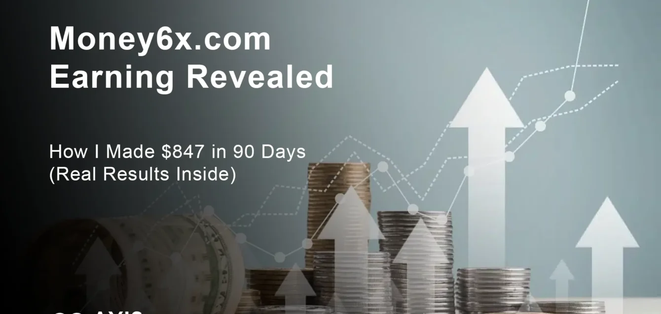 Money6x.com earning dashboard 2025 showing daily tasks surveys and payment tracking interface
