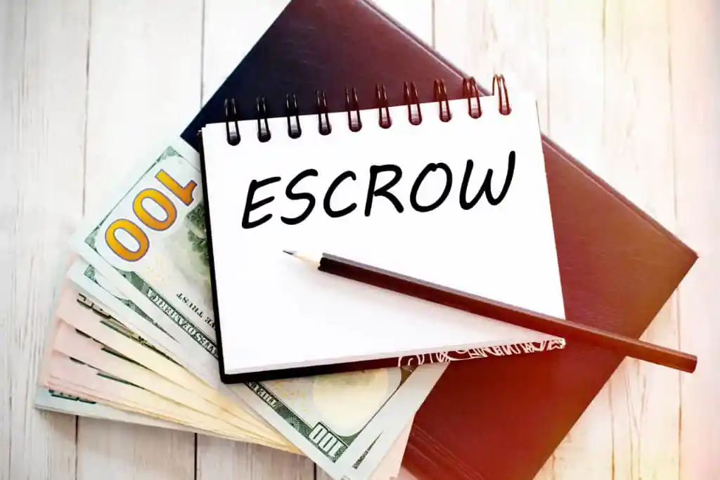 Escrow service security features comparison matrix showing encryption and licensing