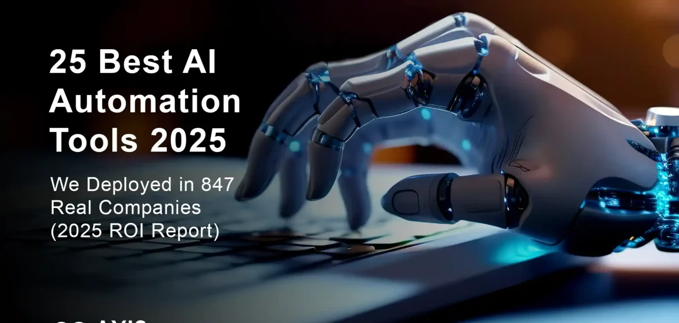 Best AI Automation Tools 2025 - Performance matrix showing ROI data for 25 AI automation tools tested across 847 companies