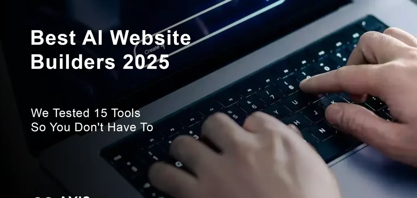 Best AI website builders 2025 comparison showing top 7 platforms