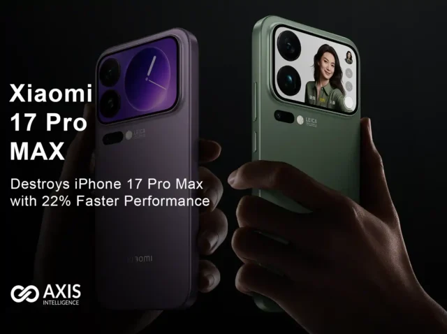 Xiaomi 17 Pro Max Destroys iPhone 17 Pro Max with 22% Faster Performance