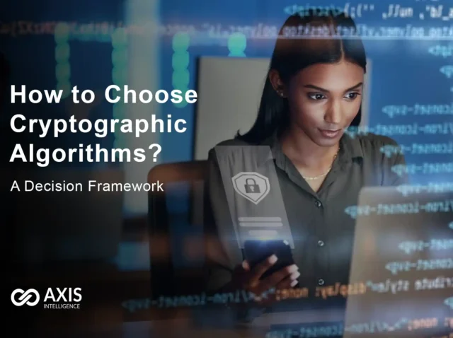 How to Choose Cryptographic Algorithms: A Decision Framework