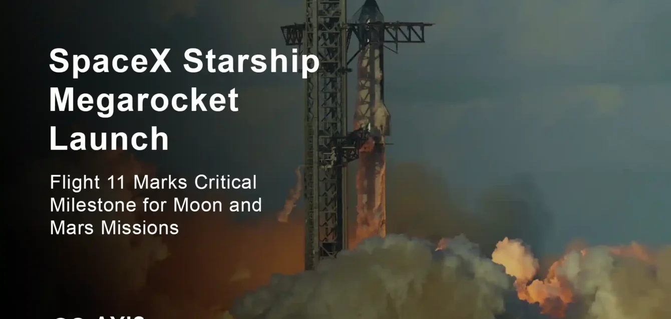 SpaceX Starship Megarocket Launch: Flight 11 Marks Critical Milestone for Moon and Mars Missions
