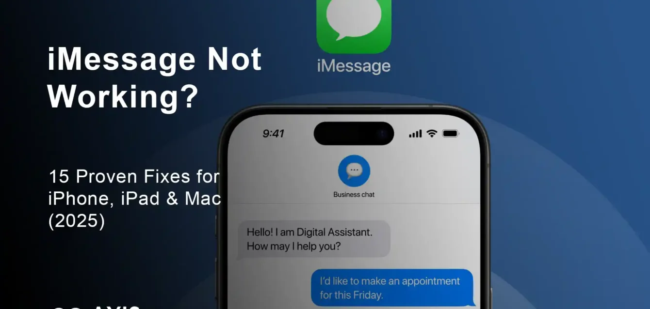iMessage Not Working 15 Proven Fixes for iPhone, iPad & Mac iMessage Not Working? 15 Proven Fixes for iPhone, iPad & Mac