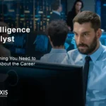 Intelligence Analyst: Everything You Need to Know About the Career 4 Intelligence analyst reviewing data on multiple computer screens in secure facility