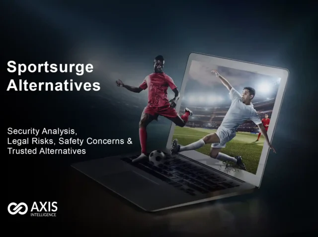 Sportsurge alternatives: security analysis showing legal risks and safe streaming alternatives