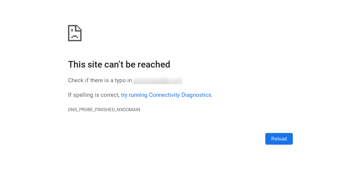 DNS_PROBE_FINISHED_NXDOMAIN Quick Fix solution
