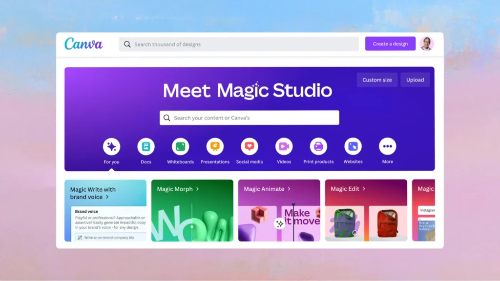AI Image generator 2026 Canva AI