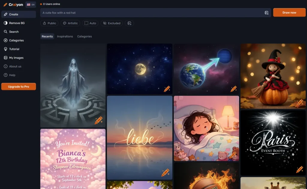 AI Image generator 2026 Craiyon