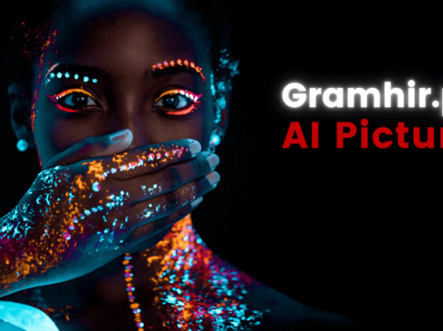 "Interface du générateur d'images Gramhir.pro", "Exemple d'image générée par Gramhir.pro", "Options de personnalisation dans Gramhir.pro" Gramhir.pro AI" générateur d'images IA, création visuelle assistée par IA, outil de génération d'images, innovation artistique IA, personnalisation images IA.