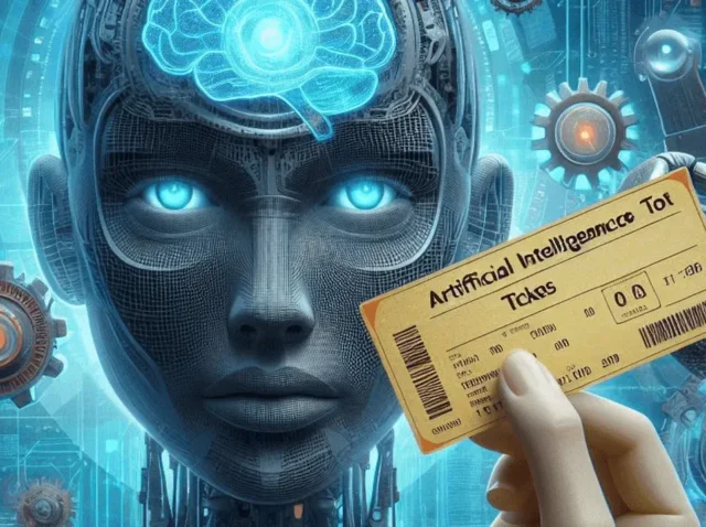 Artificial Intelligence Tickets "Tickets d'intelligence artificielle" ai ticketing, ai ticket, ml ticketing, ai ticket system"