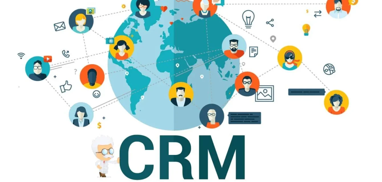 Visión general del panel de control de eLEAD CRM; interfaz de automatización de marketing de eLEAD CRM