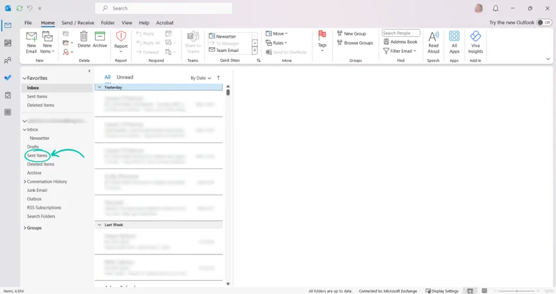 How to Recall an Email in Outlook | Guide 2025 Complet en Français 1 Fonctionnalité de rappel dans Outlook classique pour Windows
1. Ouvrir le message