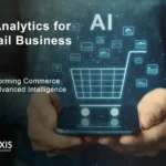 AI Analytics for Retail Business 2025 dashboard showing real-time customer insights predictive forecasting and revenue optimization