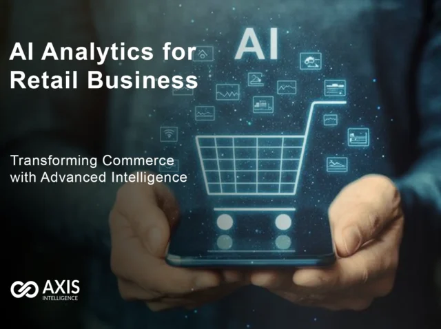 AI Analytics for Retail Business 2025 dashboard showing real-time customer insights predictive forecasting and revenue optimization
