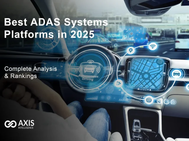 Best ADAS Systems Platforms 2025 comparison showing Ford BlueCruise GM Super Cruise Tesla Autopilot dashboard interfaces