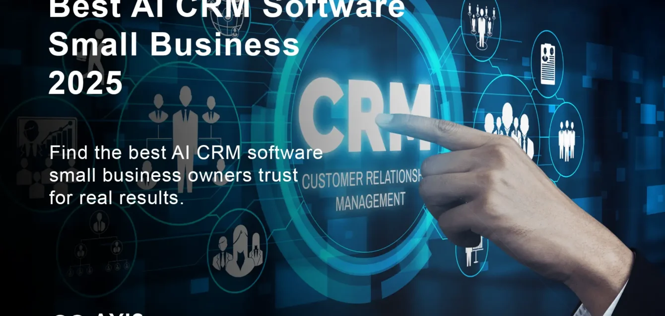 AI CRM software small business 2025 comparison chart showing top 9 platforms with pricing and features - Best AI CRM Software Small Business 2025
