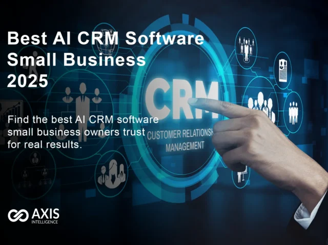 AI CRM software small business 2025 comparison chart showing top 9 platforms with pricing and features - Best AI CRM Software Small Business 2025