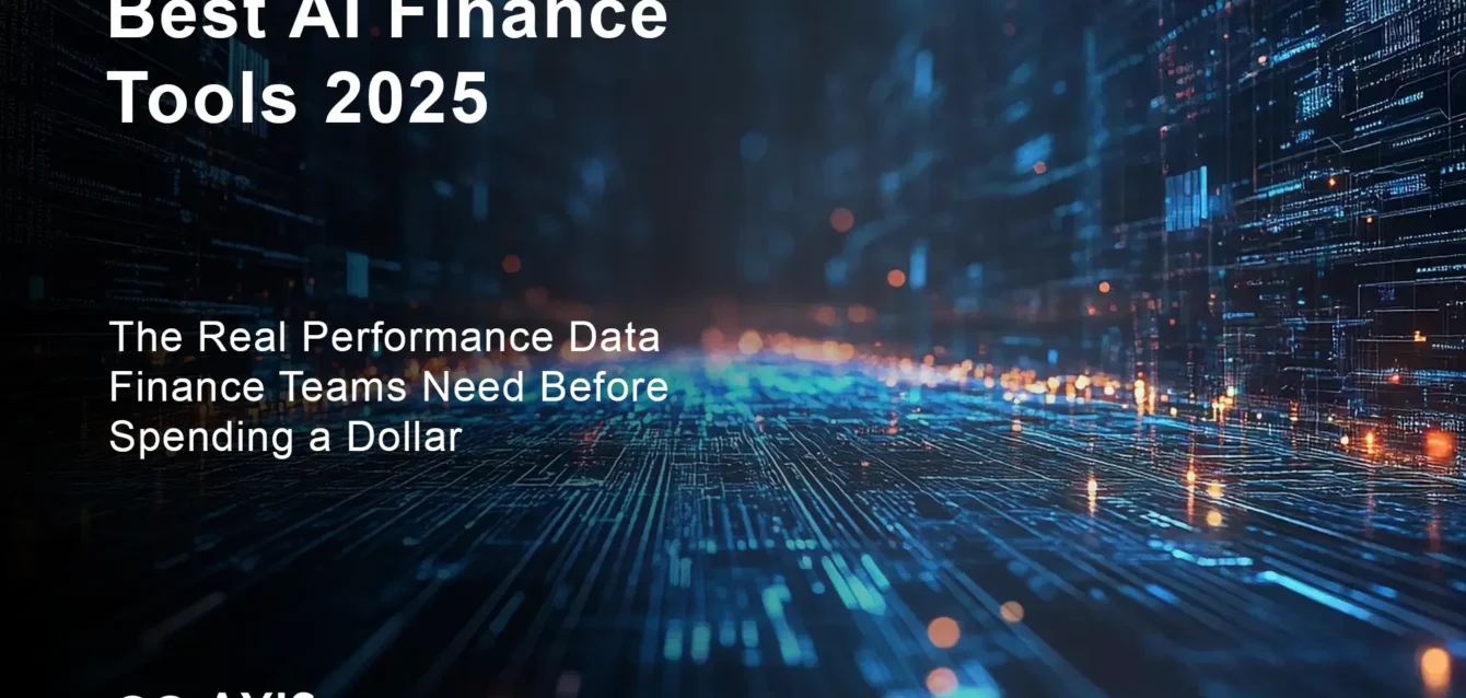 Best AI Finance Tools 2025 comparison chart showing top-rated software for financial teams