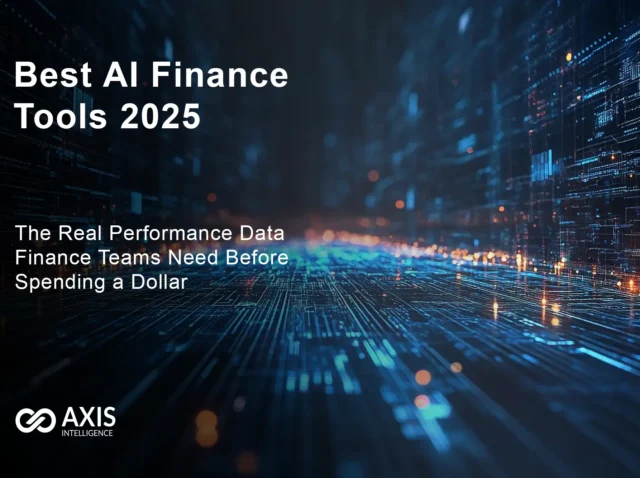 Best AI Finance Tools 2025 comparison chart showing top-rated software for financial teams