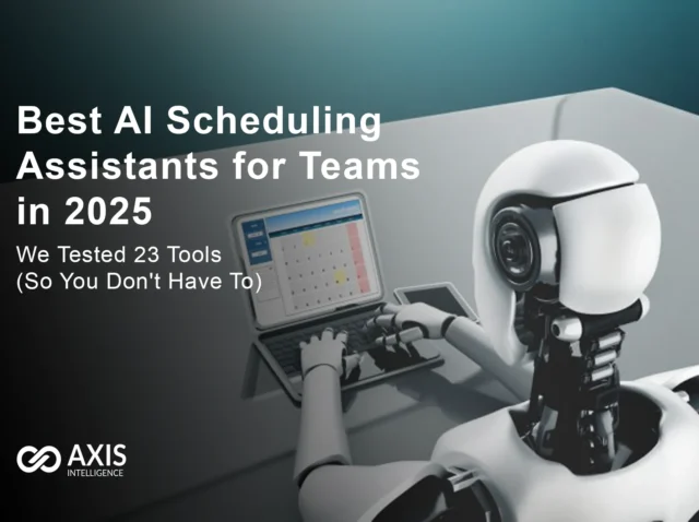 Best AI scheduling assistants 2025 comparison dashboard showing top tools ratings and features