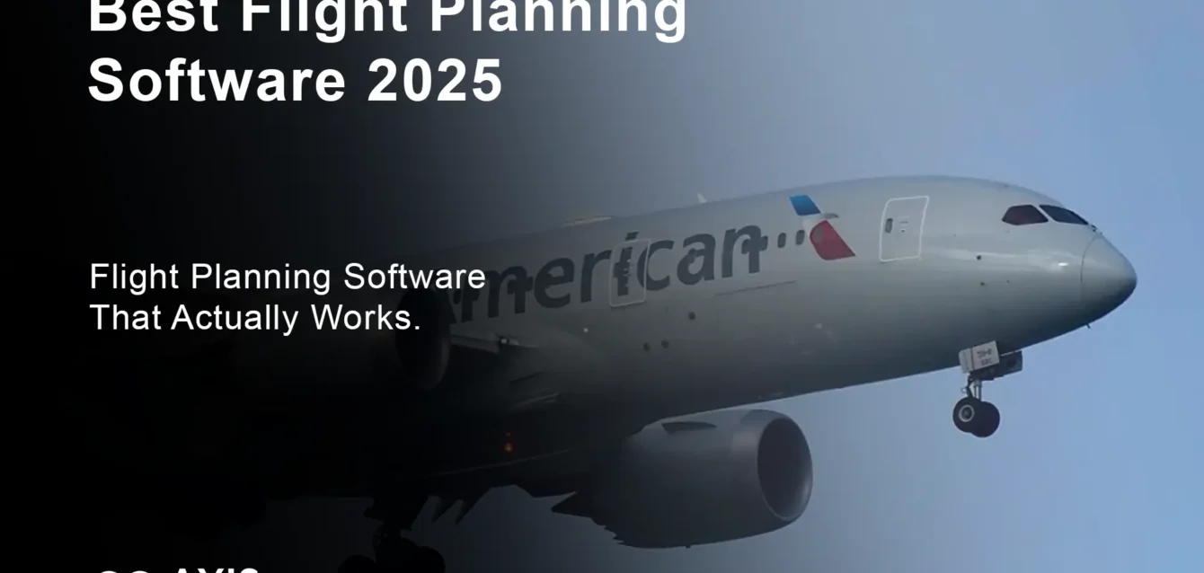 Modern flight planning software interface showing route optimization and weather integration - Best flight planning software 2025