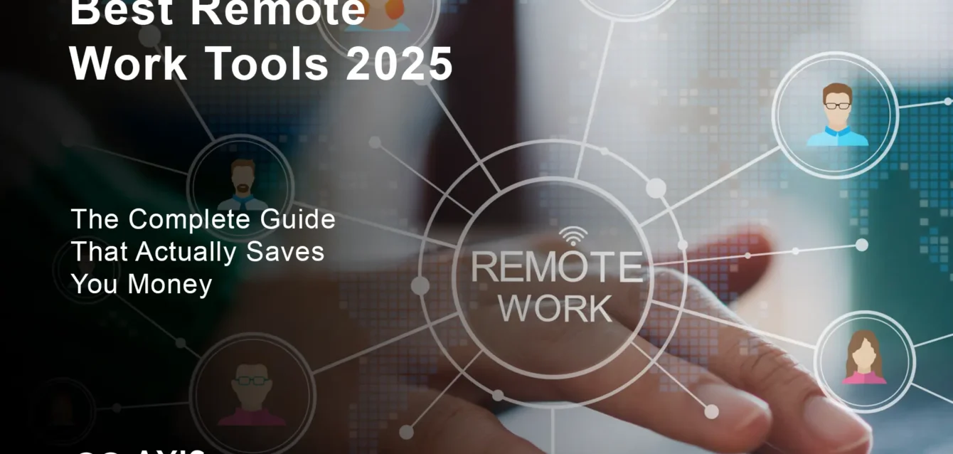 Best Remote Work Tools 2025 comparison chart showing top platforms