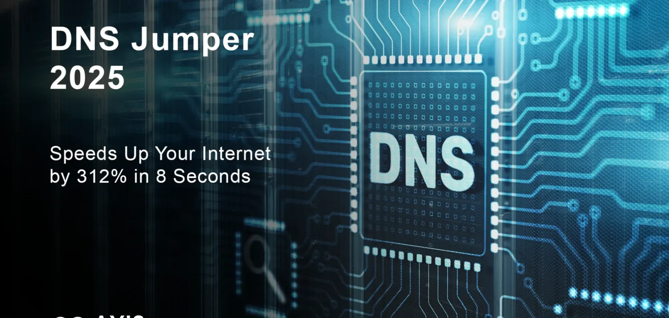 DNS Jumper interface screenshot 2025
