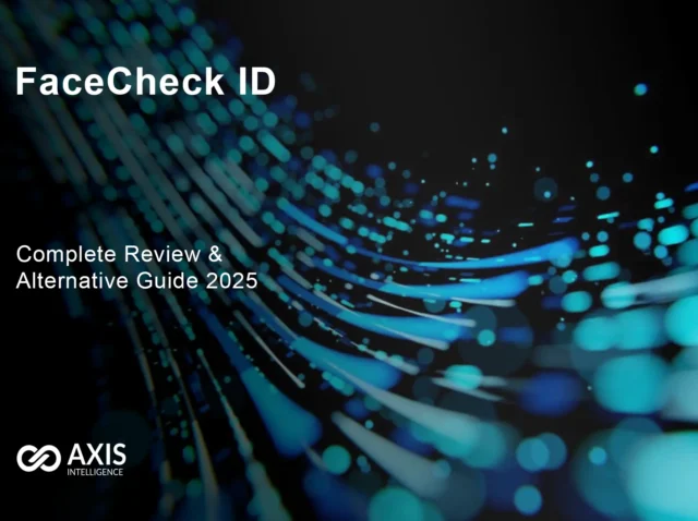 FaceCheck ID search interface showing 67% accuracy rate compared to alternatives