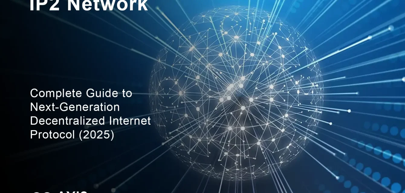 IP2 Network decentralized architecture diagram showing peer-to-peer connections