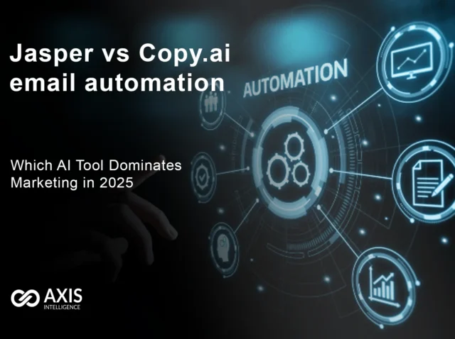 Jasper vs Copy.ai email automation comparison dashboard showing performance metrics and campaign results for AI email marketing tools