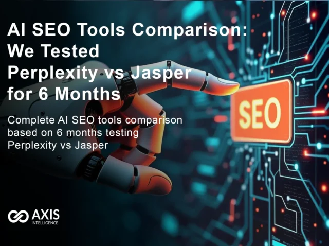 AI SEO tools comparison 2025 Perplexity vs Jasper AI tools comparison performance chart 2025
