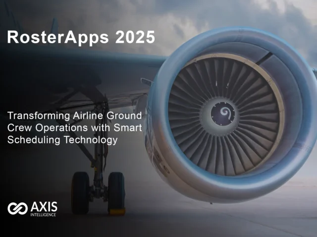 RosterApps 2025 dashboard showing airline crew scheduling interface with shift bidding and compliance tracking