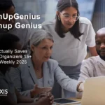 SignUp Genius dashboard interface showing volunteer coordination features that save event organizers 15+ hours weekly