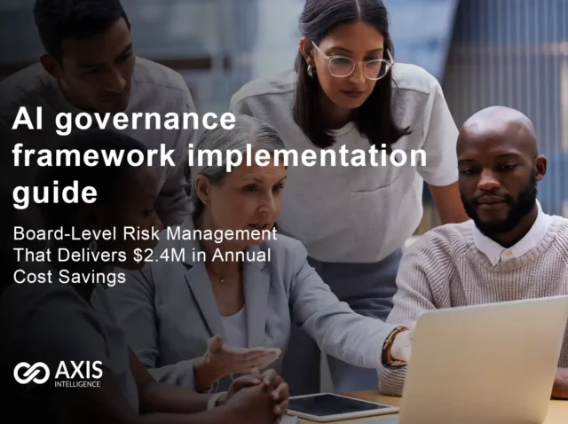 AI governance framework implementation guide