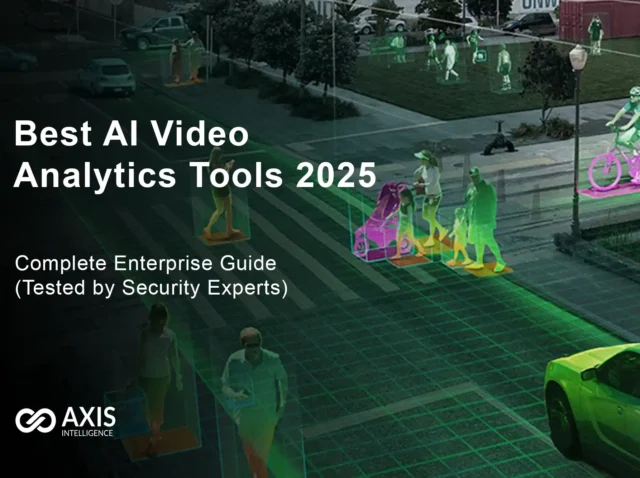 Best AI video analytics tools 2025 comparison matrix showing 17 enterprise platforms with features and pricing