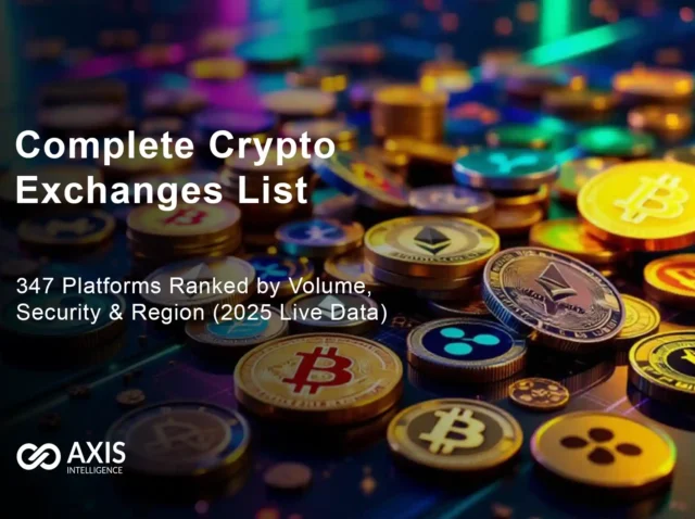 Crypto Exchanges List 2025 comparison guide