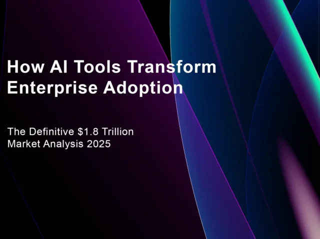 How AI Tools Transform Enterprise Adoption Enterprise AI adoption statistics 2025 showing 78% implementation rates and ROI metrics