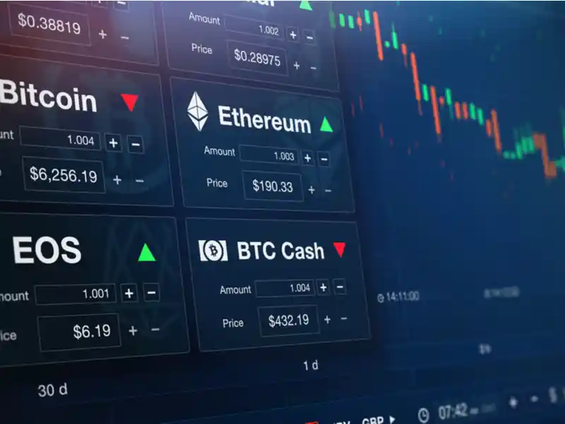 Mobile crypto apps comparison showing Coinbase vs Binance user interface