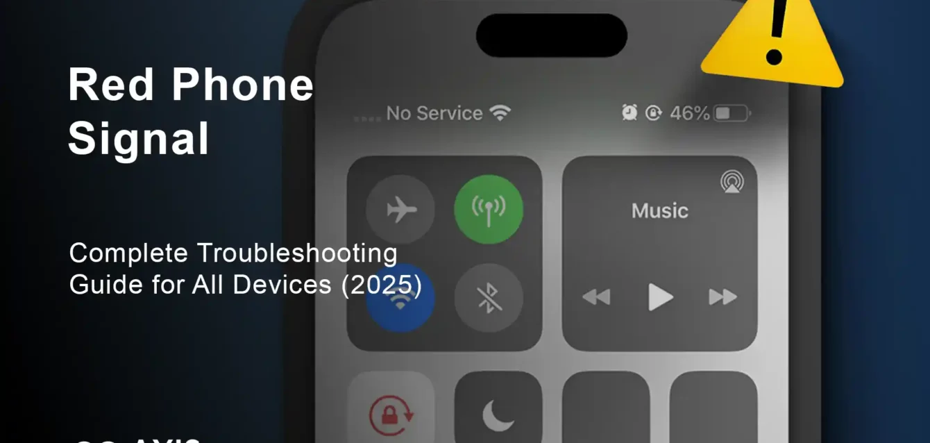 Red Phone Signal why is my phone signal red