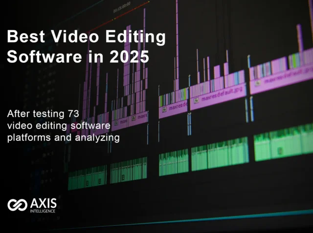 Best video editing software 2025 comparison chart showing DaVinci Resolve, Premiere Pro, and Final Cut Pro performance metrics