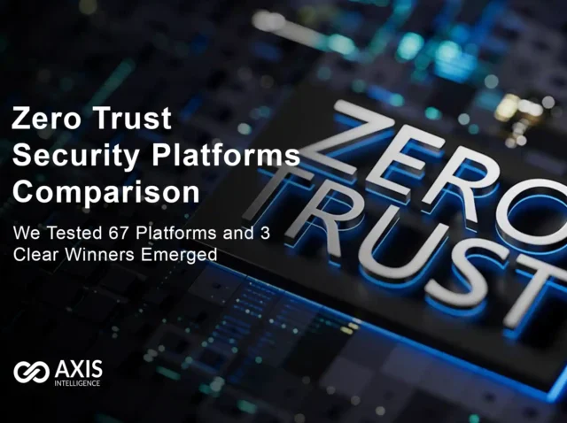 Zero Trust Security Platforms Comparison