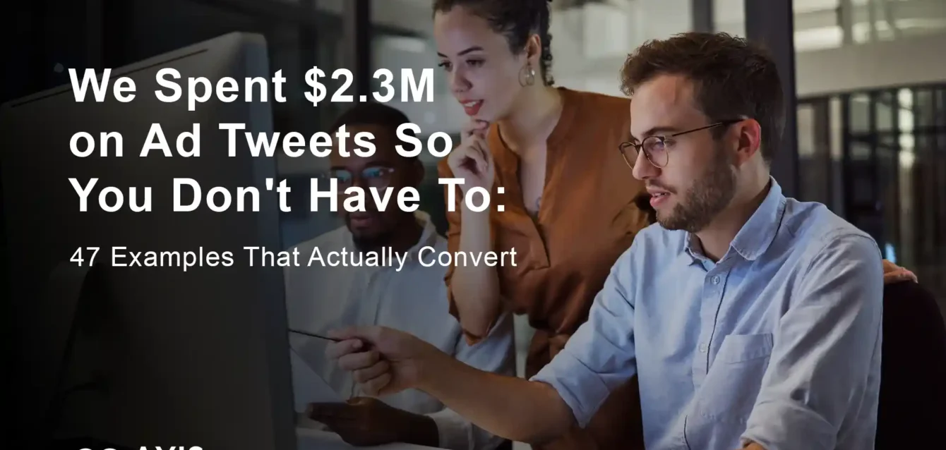 Ejemplos de tweets publicitarios de alta conversión con métricas de rendimiento y costes