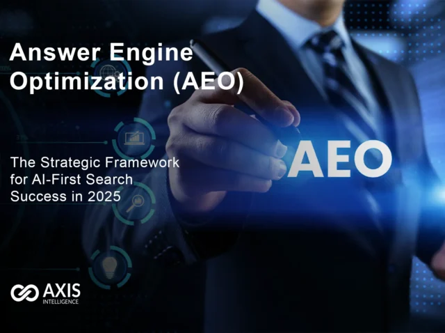 Answer engine optimization statistics showing AI search growth and ChatGPT usage trends 2025