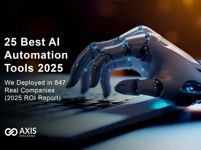 Best AI Automation Tools 2025 - Performance matrix showing ROI data for 25 AI automation tools tested across 847 companies