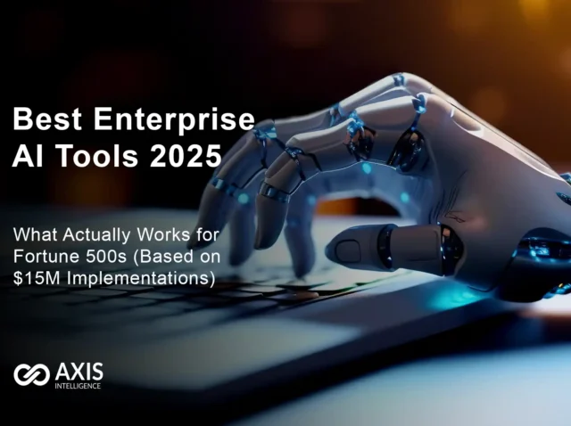 Best Enterprise AI tools 2025 comparison matrix showing ROI and implementation costs for Fortune 500