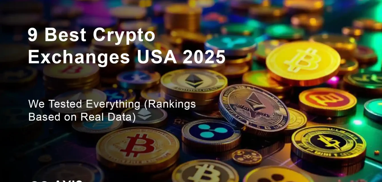 Best crypto exchanges USA 2025 comparison table showing fees and features